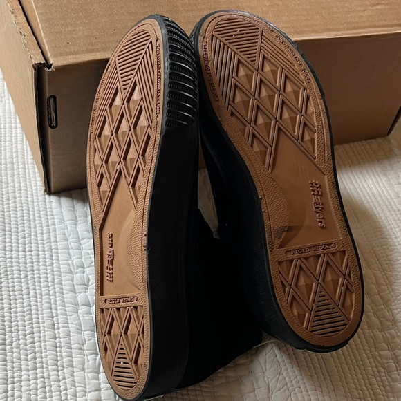 P.F. Flyers unisex Black Canvas Sneakers women’s size 9.5 men’s suze 8. - Picture 4 of 13